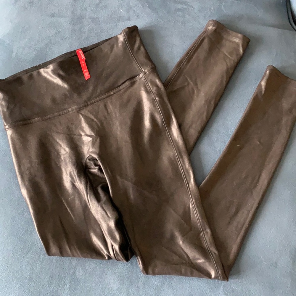 Spanx Faux Leather Leggings